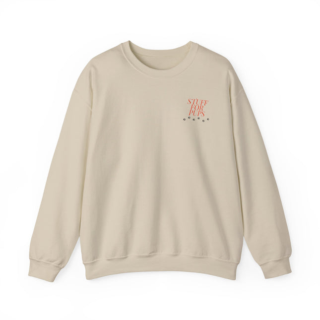 Stuff For Pups™ Support Crewneck Sweatshirt – Heavy Blend Unisex