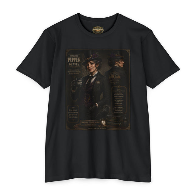 Penelope "Pepper" Graves | Professional Observer of Poor Decisions | Unisex Graphic T-Shirt