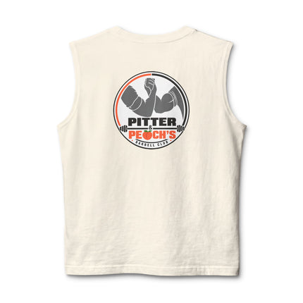 Official Pitter & Peach's Barbell Club Muscle Tank | Unisex Jersey Muscle Tank