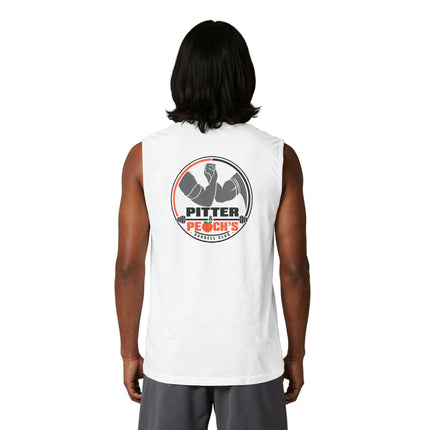 Official Pitter & Peach's Barbell Club Muscle Tank | Unisex Jersey Muscle Tank
