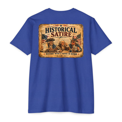 1776 Management Has Changed Patriotic Historical Satire T-Shirt Unisex CVC Jersey