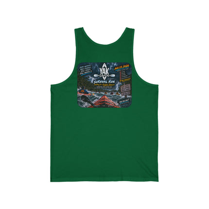 Yak Shack Survival Run 2026 Kayak Event  Unisex Jersey Tank