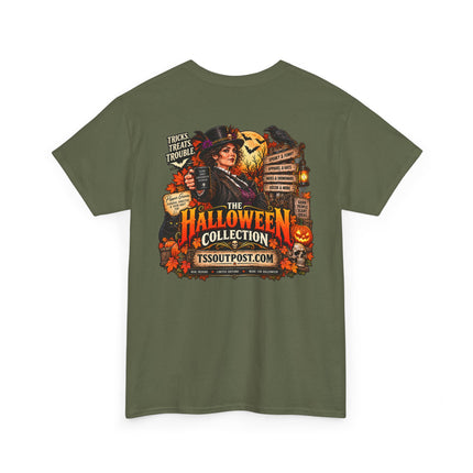 Halloween Mischief – Pepper Graves & P-Quad Halloween T-Shirt