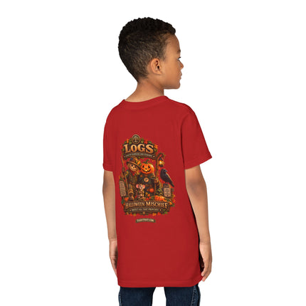 LOGS Halloween Mischief Youth T-Shirt | League of Guardians and Stewards