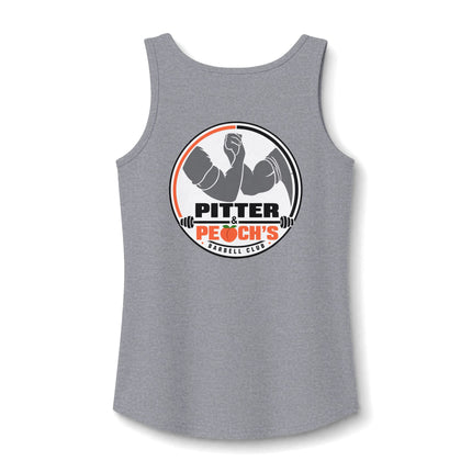 Pitter & Peach's Barbell Club Women's Core Cotton Tank Top