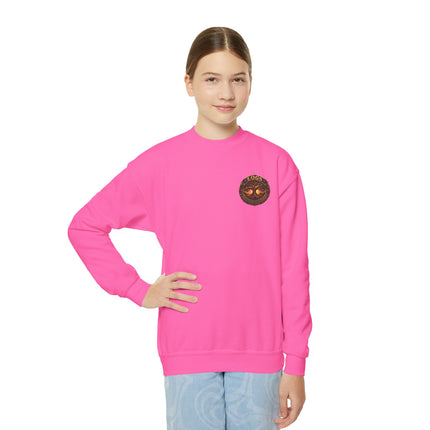LOGS Halloween Mischief Youth Crewneck Sweatshirt | League of Guardians and Stewards