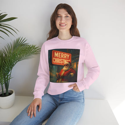 The Return of Merry Christmas — Patriot Santa Revival Crewneck