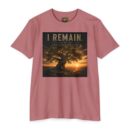 I Remain – Strength Grows. Wisdom Deepens. | Endurance Collection T-Shirt | Unisex CVC Jersey T-shirt