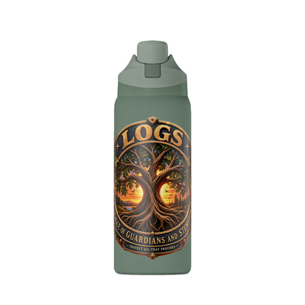 LOGS – League of Guardians and Stewards 32 oz Oasis Insulated Water Bottle