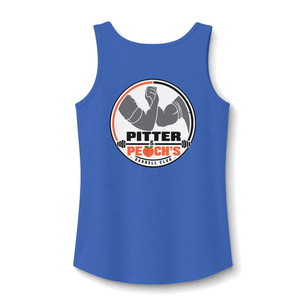 Pitter & Peach's Barbell Club Women's Core Cotton Tank Top