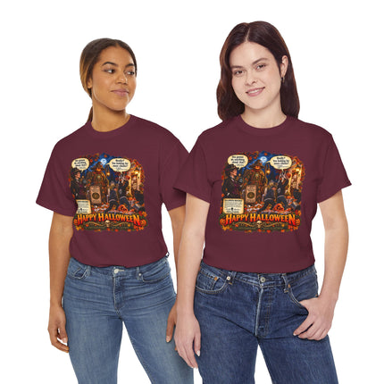 Halloween Mischief – Pepper Graves & P-Quad Halloween T-Shirt