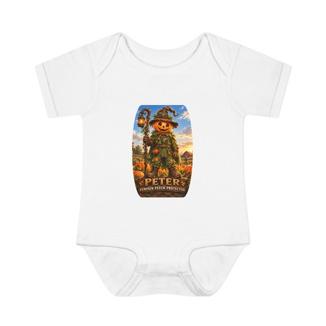 Peter P⁴ Pumpkin Patch Protector Halloween Infant Baby Rib Bodysuit