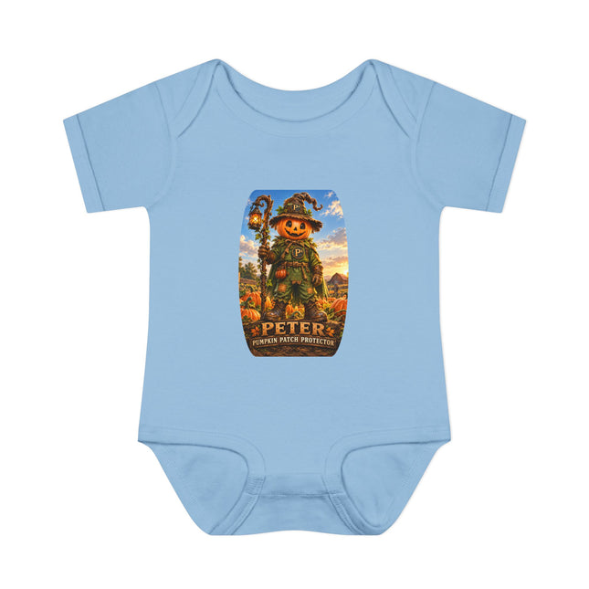 Peter P⁴ Pumpkin Patch Protector Halloween Infant Baby Rib Bodysuit