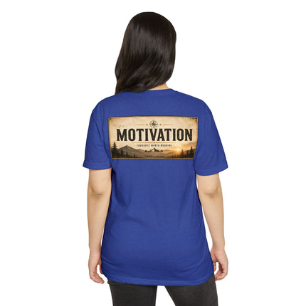 Don't Live So Hard Inspirational Motivation Quote T-Shirt Unisex CVC Jersey