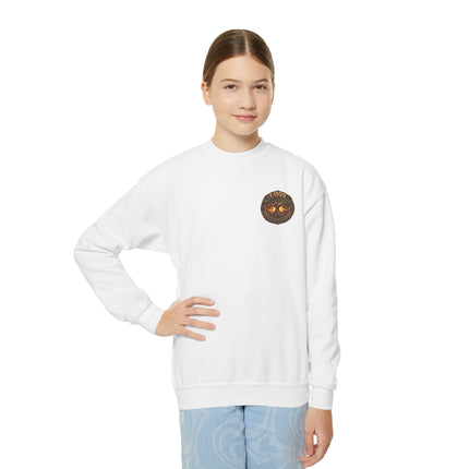 LOGS Halloween Mischief Youth Crewneck Sweatshirt | League of Guardians and Stewards