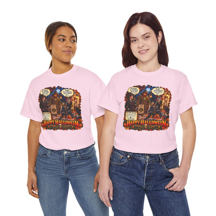 Halloween Mischief – Pepper Graves & P-Quad Halloween T-Shirt