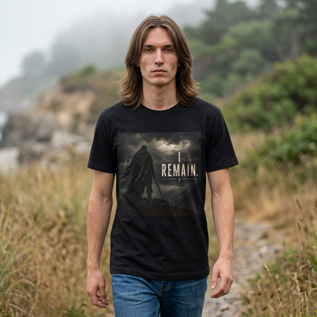 I Remain Warrior T-Shirt | Endurance Collection by TSS Outpost | Unisex CVC Jersey T-shirt