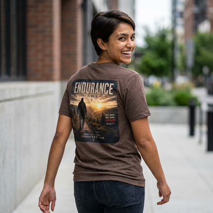 I Remain Warrior T-Shirt | Endurance Collection by TSS Outpost | Unisex CVC Jersey T-shirt