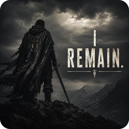 I Remain Warrior T-Shirt | Endurance Collection by TSS Outpost | Unisex CVC Jersey T-shirt