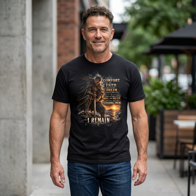 I Remain – Take My Comfort Endurance T-Shirt Unisex CVC Jersey T-shirt