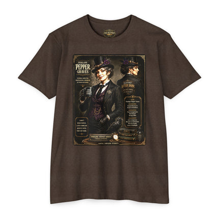 Penelope "Pepper" Graves | Professional Observer of Poor Decisions | Unisex Graphic T-Shirt