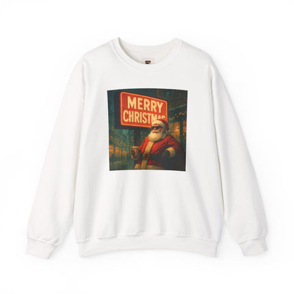 The Return of Merry Christmas — Patriot Santa Revival Crewneck