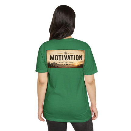 Don't Live So Hard Inspirational Motivation Quote T-Shirt Unisex CVC Jersey