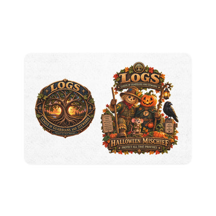 LOGS Halloween Mischief Pet Food Mat | 12×18