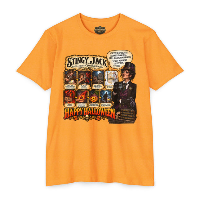 Stingy Jack Halloween Legend T-Shirt Featuring Pepper Graves