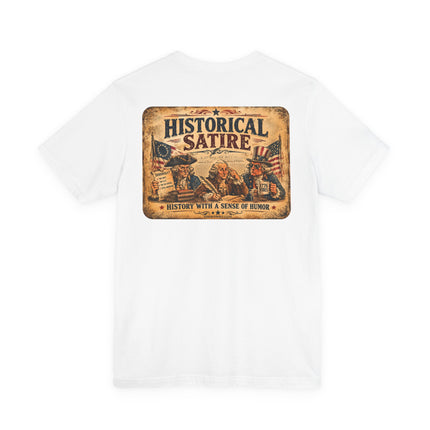 DeSoto Seems to Show Up Everywhere – America 250 Historical Satire Unisex Tee