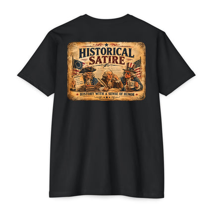 1776 Management Has Changed Patriotic Historical Satire T-Shirt Unisex CVC Jersey