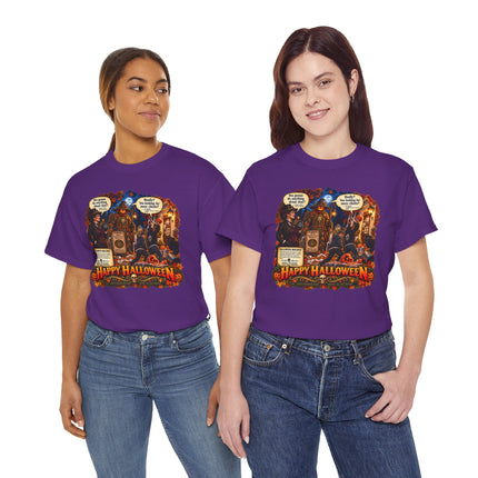 Halloween Mischief – Pepper Graves & P-Quad Halloween T-Shirt