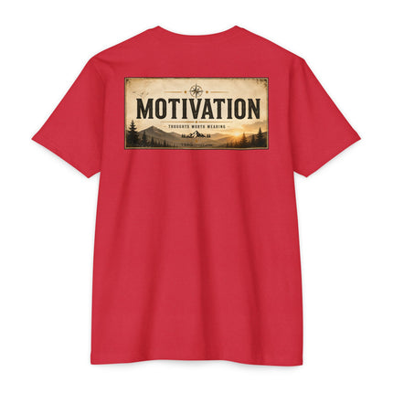 Don't Live So Hard Inspirational Motivation Quote T-Shirt Unisex CVC Jersey