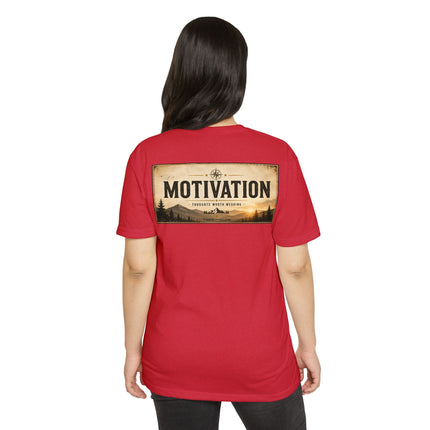 Don't Live So Hard Inspirational Motivation Quote T-Shirt Unisex CVC Jersey