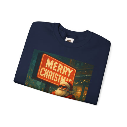 The Return of Merry Christmas — Patriot Santa Revival Crewneck