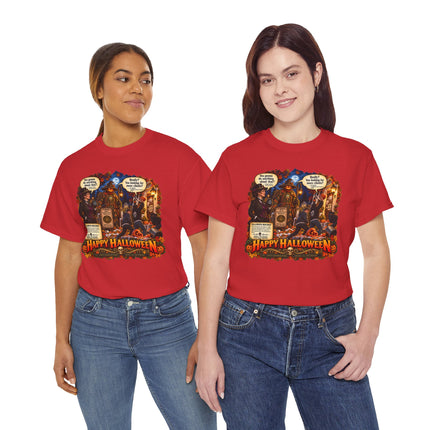 Halloween Mischief – Pepper Graves & P-Quad Halloween T-Shirt