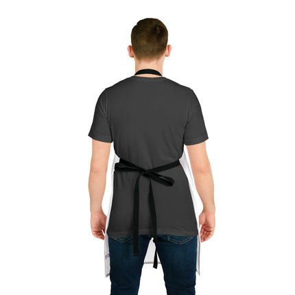 We're All Here to Help! BBQ Humor Apron – Ballpark Snorkel Collection | 5-Color Strap Apron