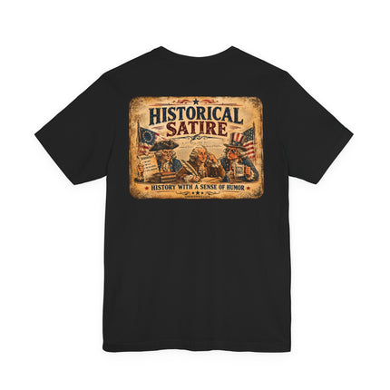 DeSoto Seems to Show Up Everywhere – America 250 Historical Satire Unisex Tee