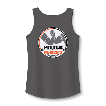 Pitter & Peach's Barbell Club Women's Core Cotton Tank Top