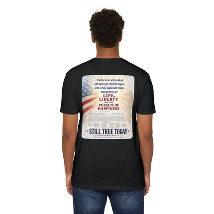 56 Signatories – One Declaration. One Cause. One Nation. Patriotic Shirt - Unisex CVC Jersey T-shirt