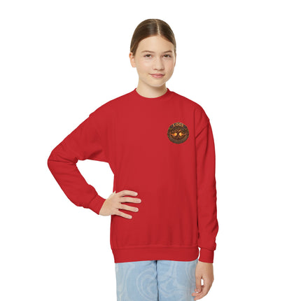 LOGS Halloween Mischief Youth Crewneck Sweatshirt | League of Guardians and Stewards