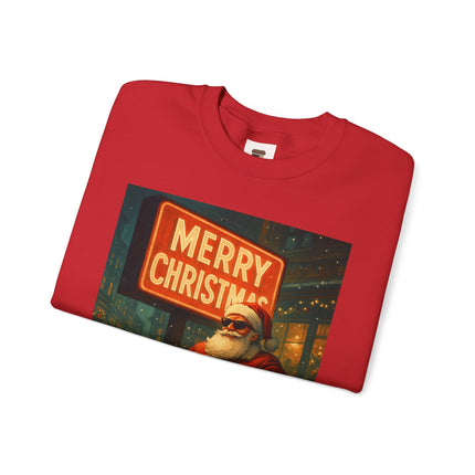 The Return of Merry Christmas — Patriot Santa Revival Crewneck