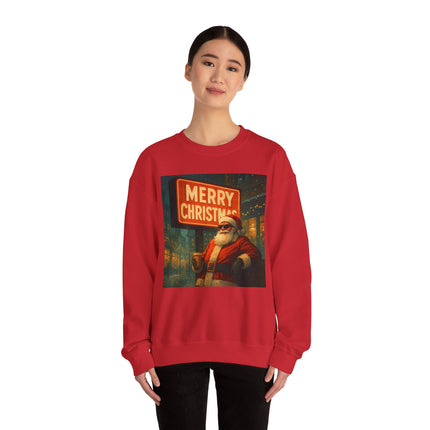 The Return of Merry Christmas — Patriot Santa Revival Crewneck