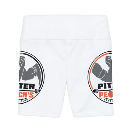 Pitter & Peach's Barbell Club Women's Workout Shorts