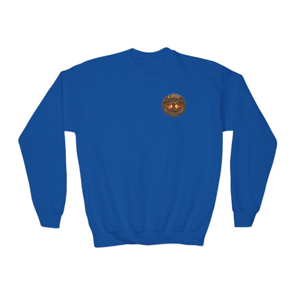 LOGS Halloween Mischief Youth Crewneck Sweatshirt | League of Guardians and Stewards