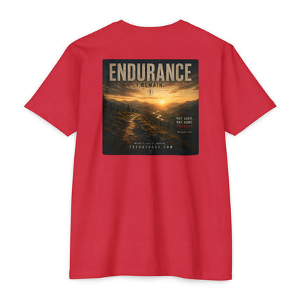 I Remain – Take My Comfort Endurance T-Shirt Unisex CVC Jersey T-shirt