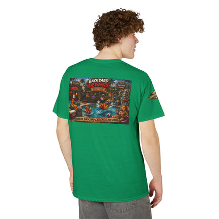 Backyard Deviants – Where Backyard Legends Are Born | Unisex DryBlend® T-Shirt
