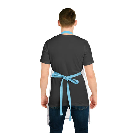 We're All Here to Help! BBQ Humor Apron – Ballpark Snorkel Collection | 5-Color Strap Apron
