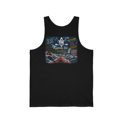 Yak Shack Survival Run 2026 Kayak Event  Unisex Jersey Tank