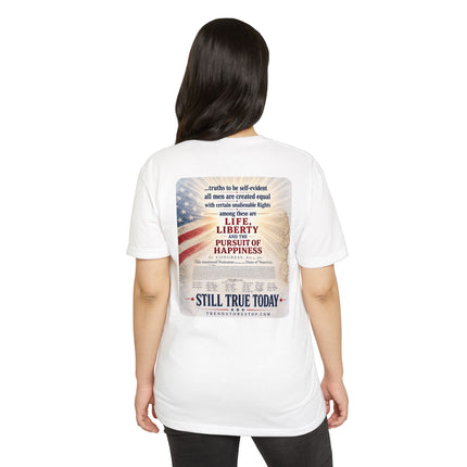 From Colonies to States – 1776 Patriotic July 4th Shirt = Unisex CVC Jersey T-shirt